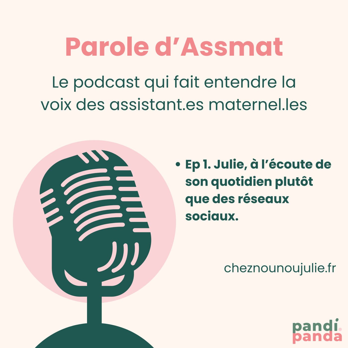 Visuel de l'épisode 1 : Julie, de Chez Nounou Julie