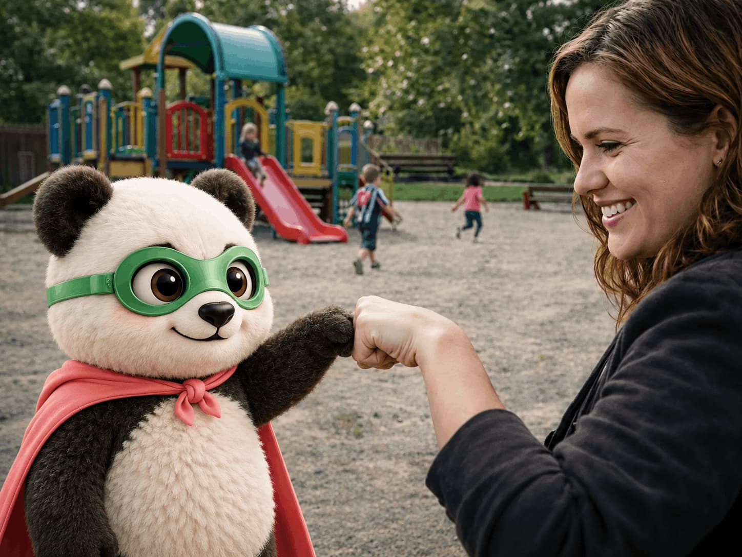 L'application Pandi-Panda ouverte sur un téléphone