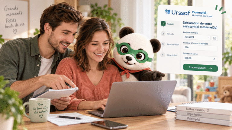 Parent employeur déclarant à Pajemploi
